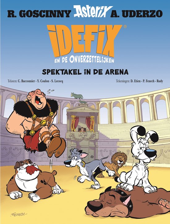 IDEFIX 4 SPEKTAKEL IN DE ARENA de noorman arnhem stripboekwinkel strips