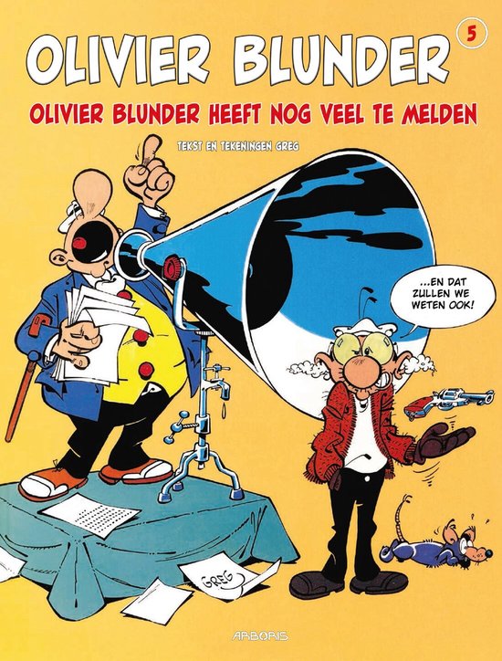 Olivier Blunder heeft nog veel te melden stripboekwinkel de Noorman boekenwinkel manga