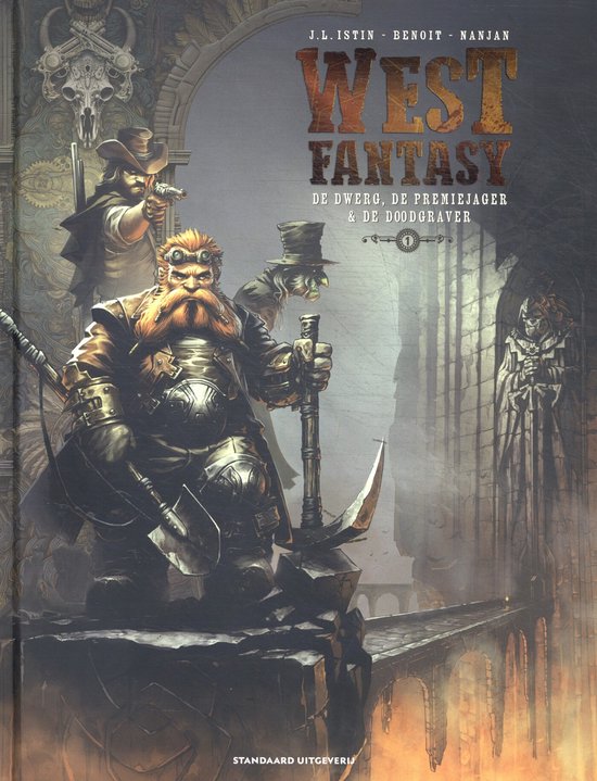 West Fantasy HC 1 - De dwerg, de premiejager en de doodgraver boekenwinkel manga de noorman marvel